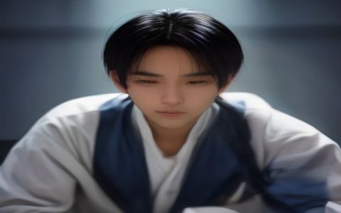 一位成年人在明亮整洁的书房中使用笔记本电脑，桌上摆放着笔记本和咖啡，画面传递理性、从容的使用氛围