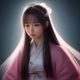 网络安全工程师李晨曦头像，女性，技术感十足的办公环境背景